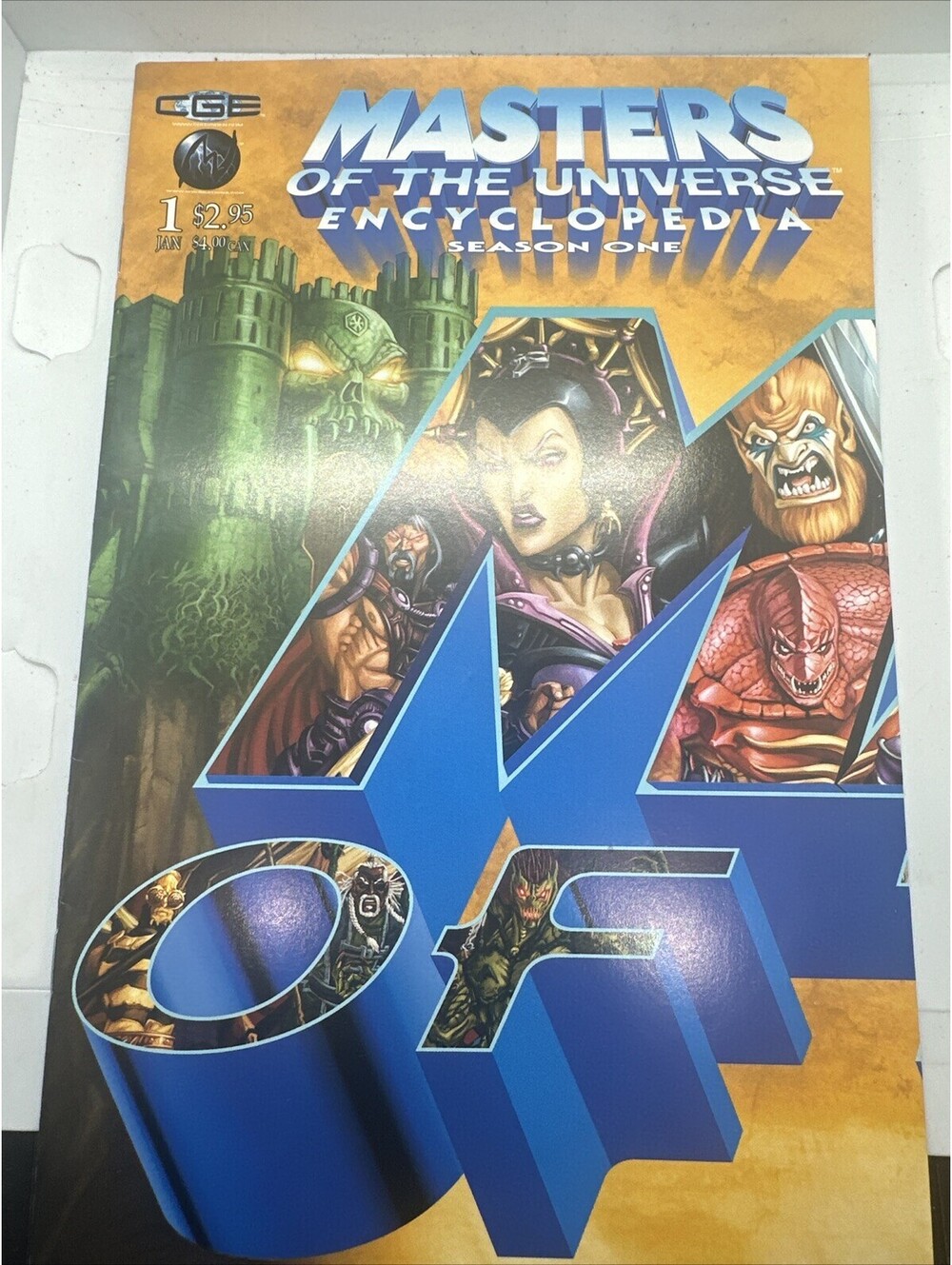 Masters of the Universe Encyclopedia #1 CrossGen Entertainment December 2003 CGE